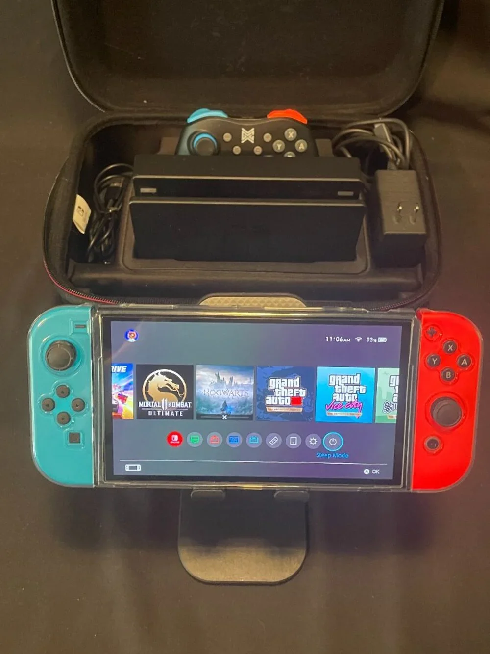 Nintendo Switch OLED With Controller And Accessories